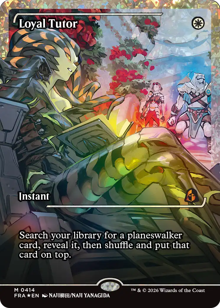 Loyal Tutor (0414) (Showcase) (FRA) - Facet Foil