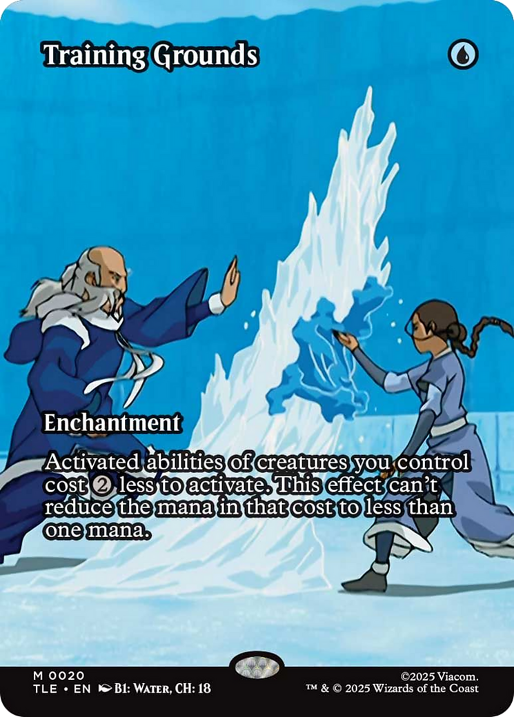 Training Grounds (0020) (Borderless) - Foil tle