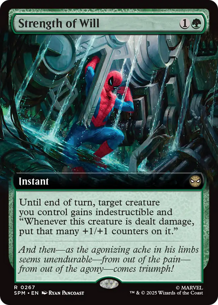 Strength of Will (0267) (Extended Art) - Foil