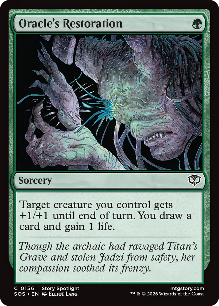 Oracle's Restoration (0156) (SOS) - Foil