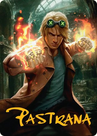 Chase Stein, Runaway (43/45) Art Card (AMSH) - Gold-Stamped Signature