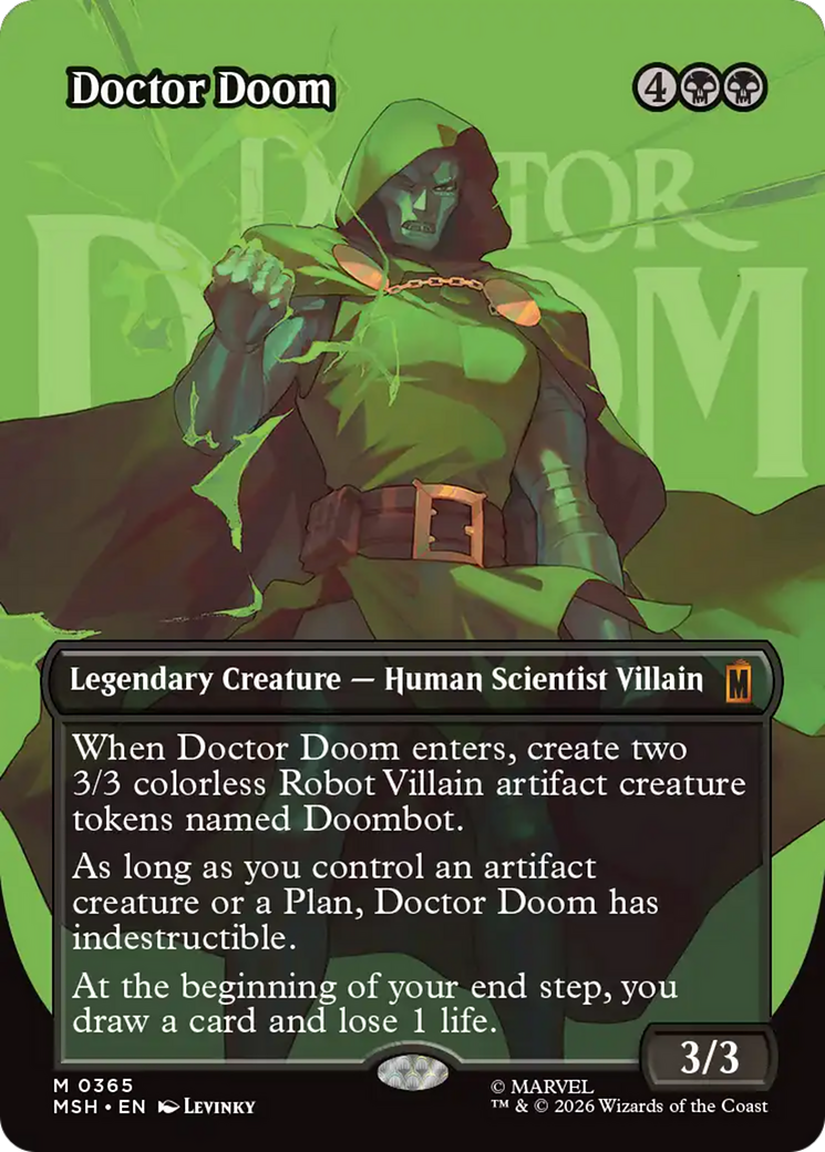 Doctor Doom (0365) (Borderless) (MSH) - Foil
