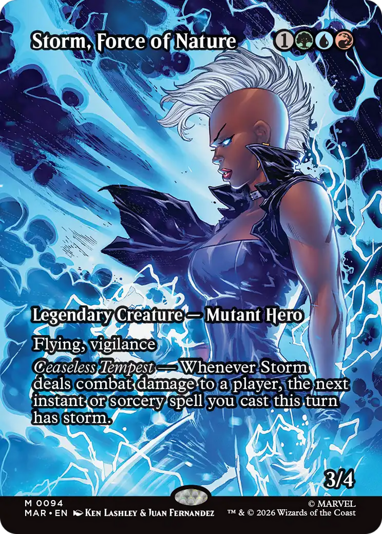 Storm, Force of Nature (0094) (Borderless) (MAR)
