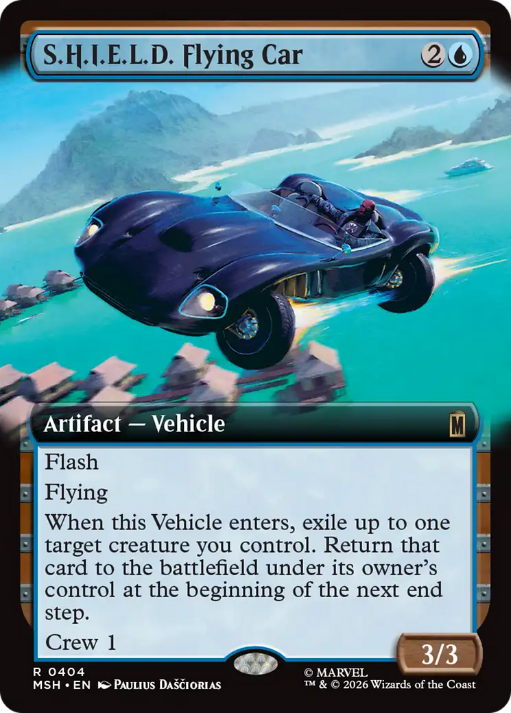 S.H.I.E.L.D. Flying Car (0404) (MSH)