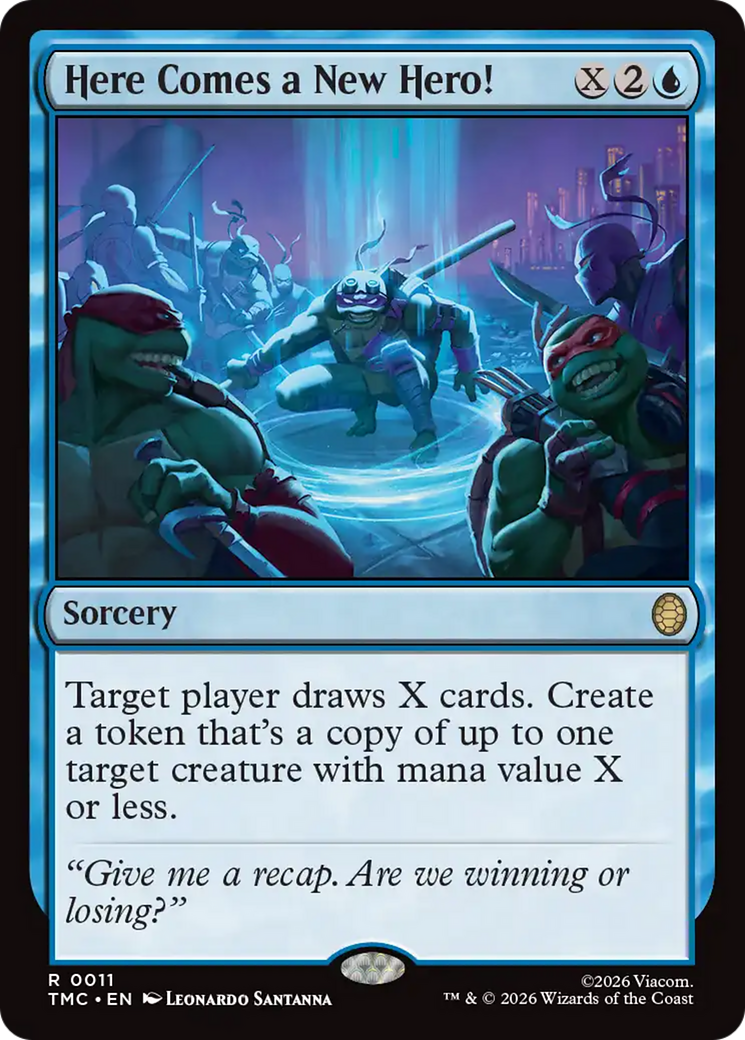 Here Comes a New Hero! (0011) (TMC) - Surge Foil