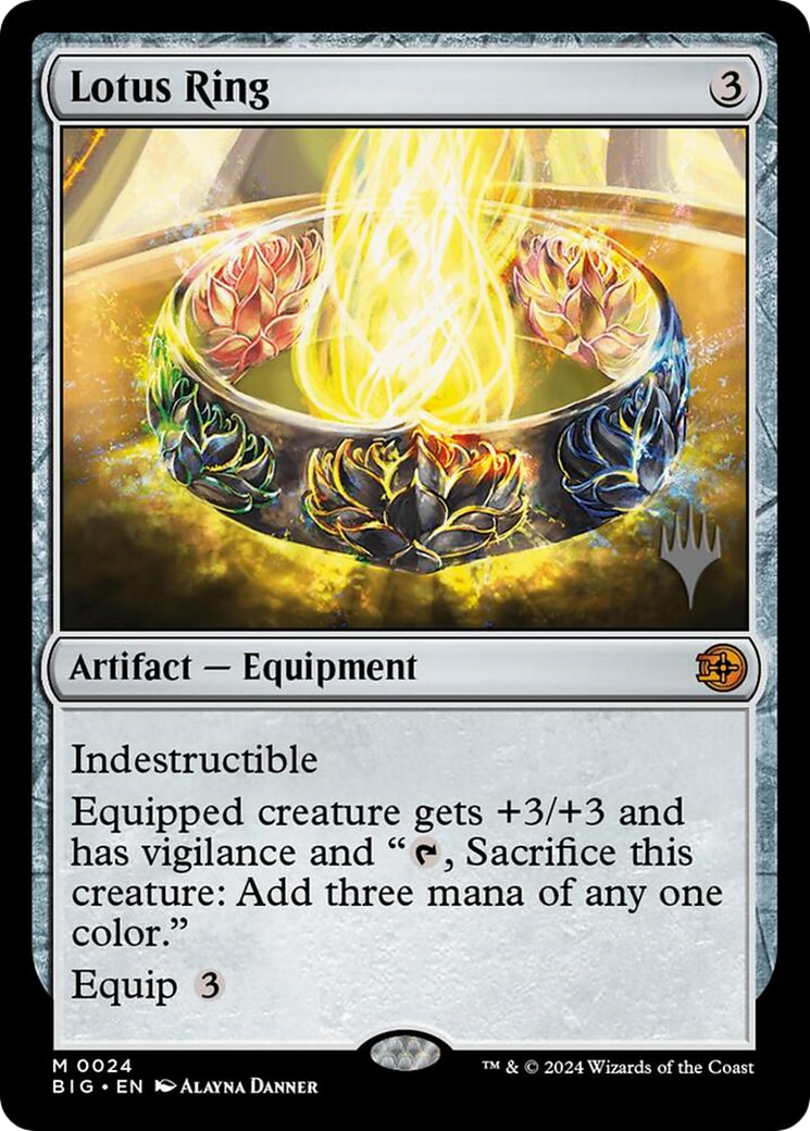 Lotus Ring (0024) (Promo Pack) pbig