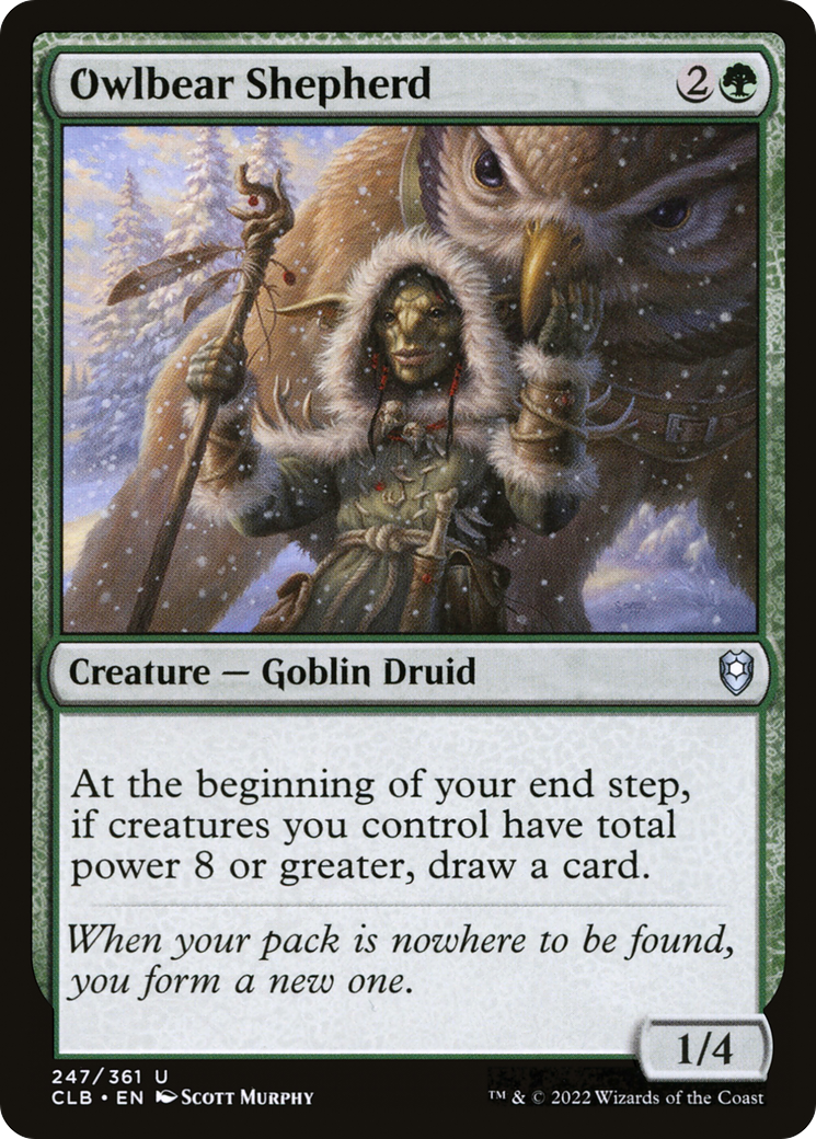 Owlbear Shepherd - Foil