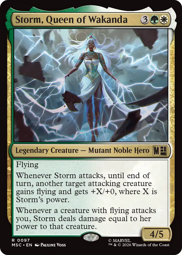 Storm, Queen of Wakanda (0097) (MSC) - Foil
