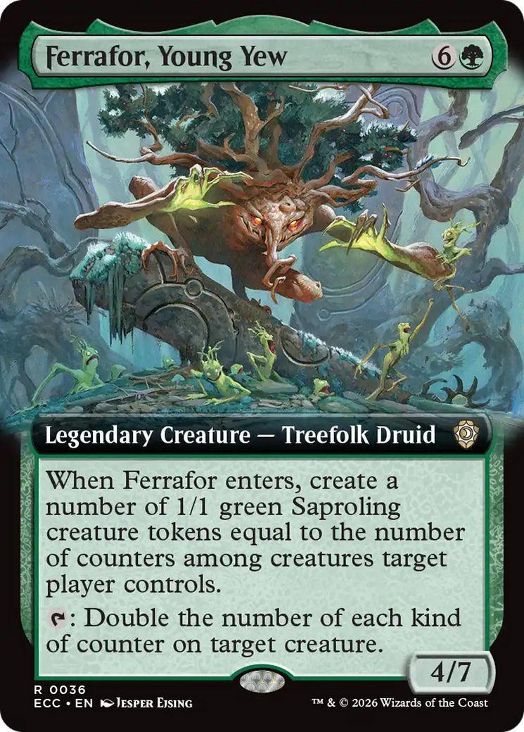 Ferrafor, Young Yew (0036) (Extended Art) (ECC)