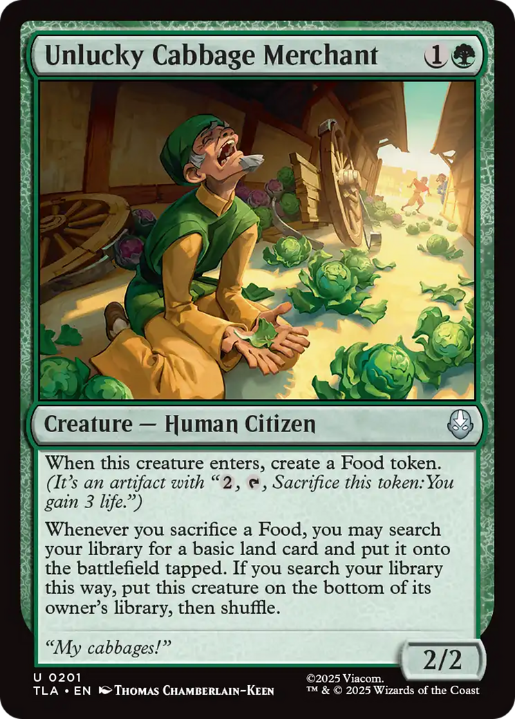 Unlucky Cabbage Merchant - Foil tla