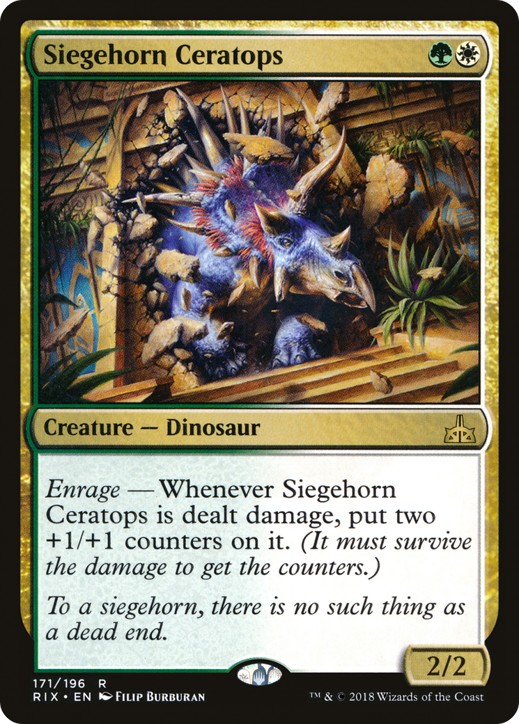 Siegehorn Ceratops - Foil