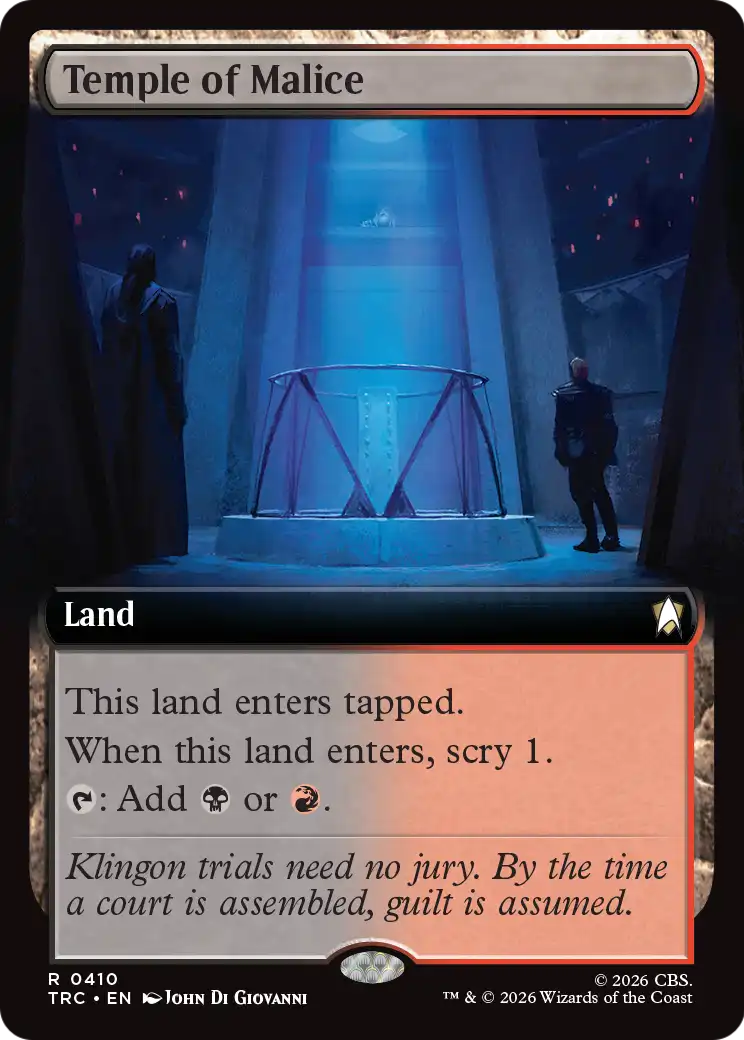 Temple of Malice (0410) (Extended Art) (TRC)