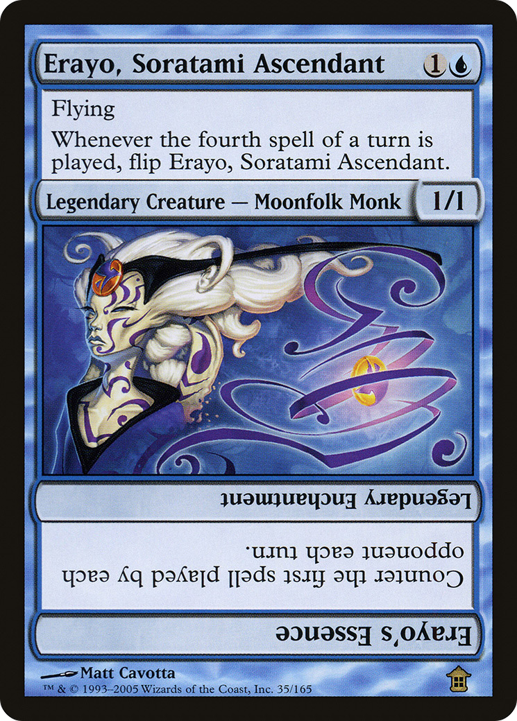 Erayo, Soratami Ascendant // Erayo's Essence - Foil