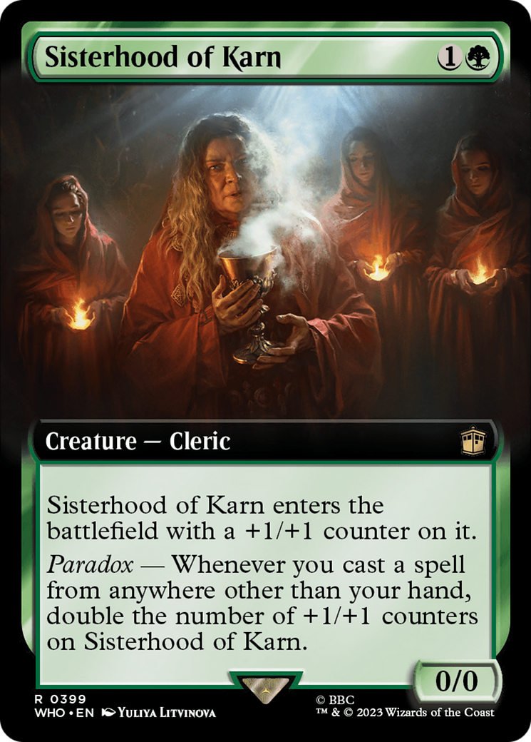 Sisterhood of Karn (0399) (Extended Art) - Foil