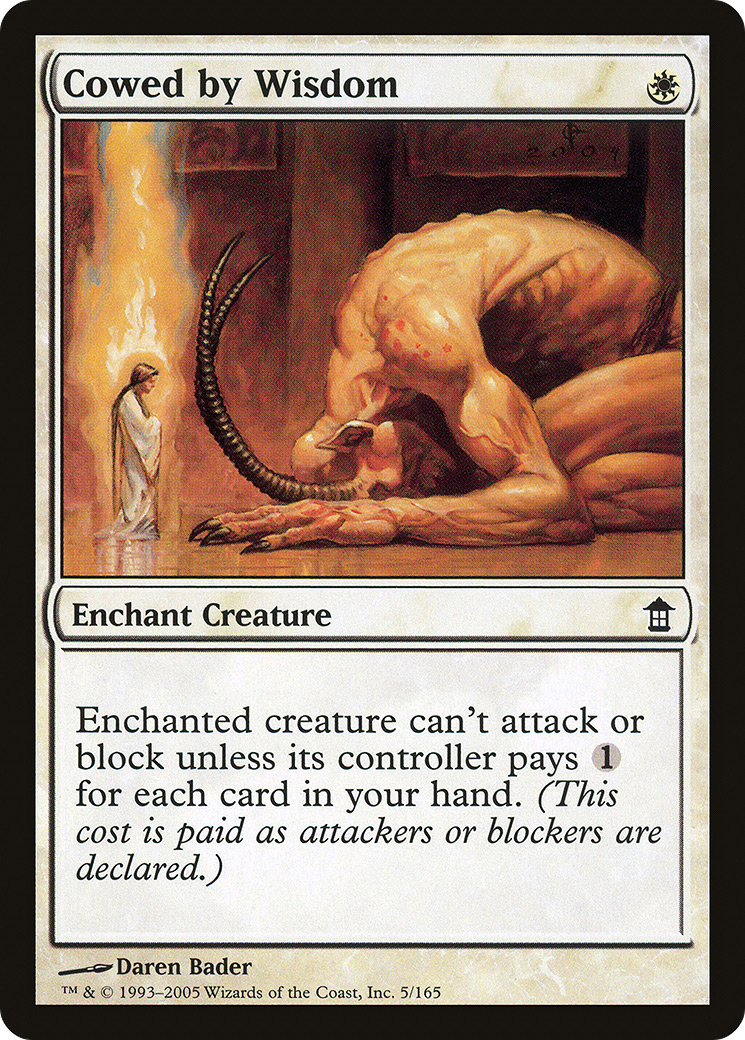 Cowed by Wisdom - Foil