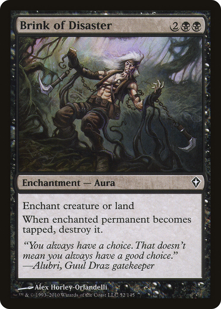 Brink of Disaster - Foil