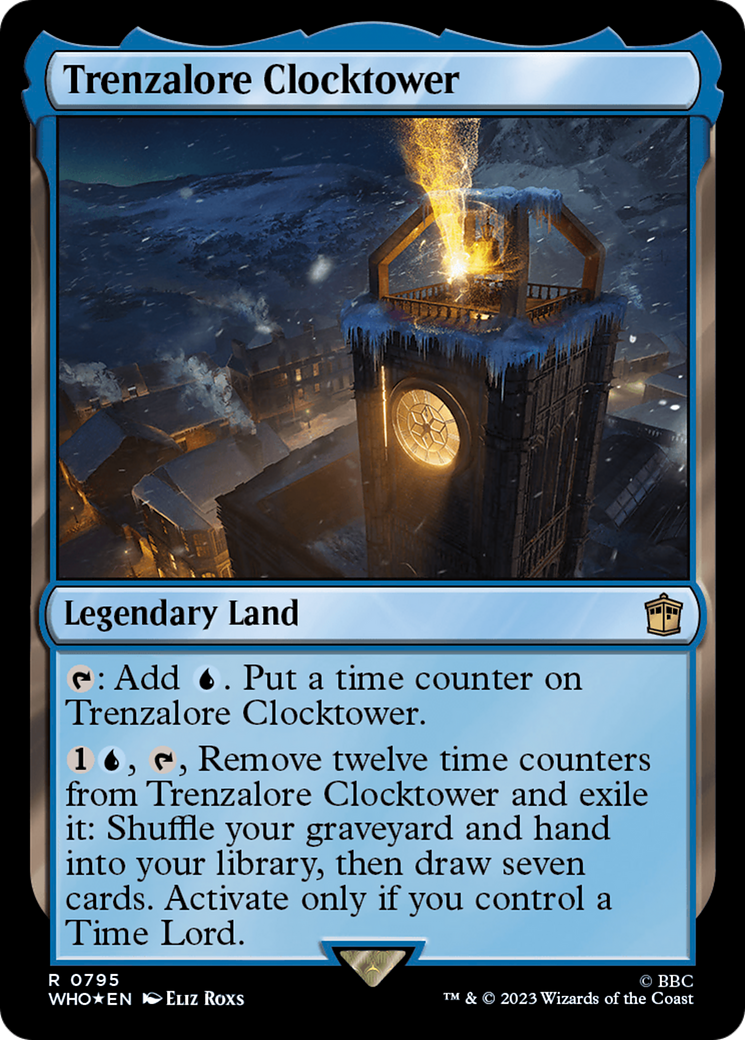 Trenzalore Clocktower (0795) - Surge Foil