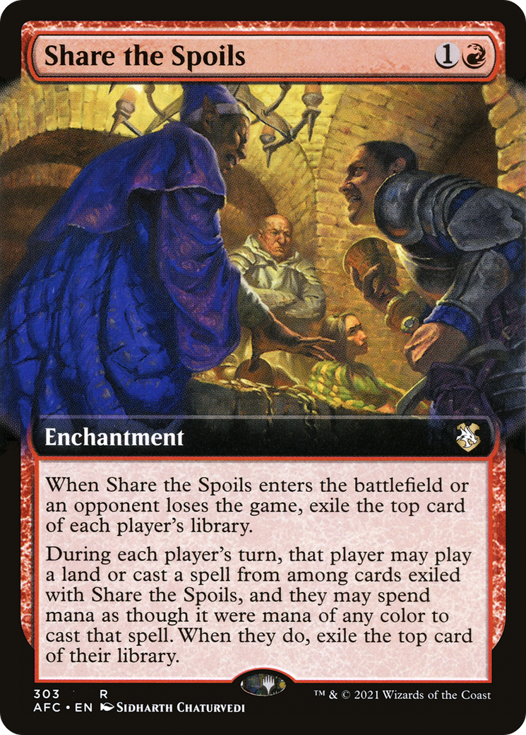 Share the Spoils (303) (Extended Art)