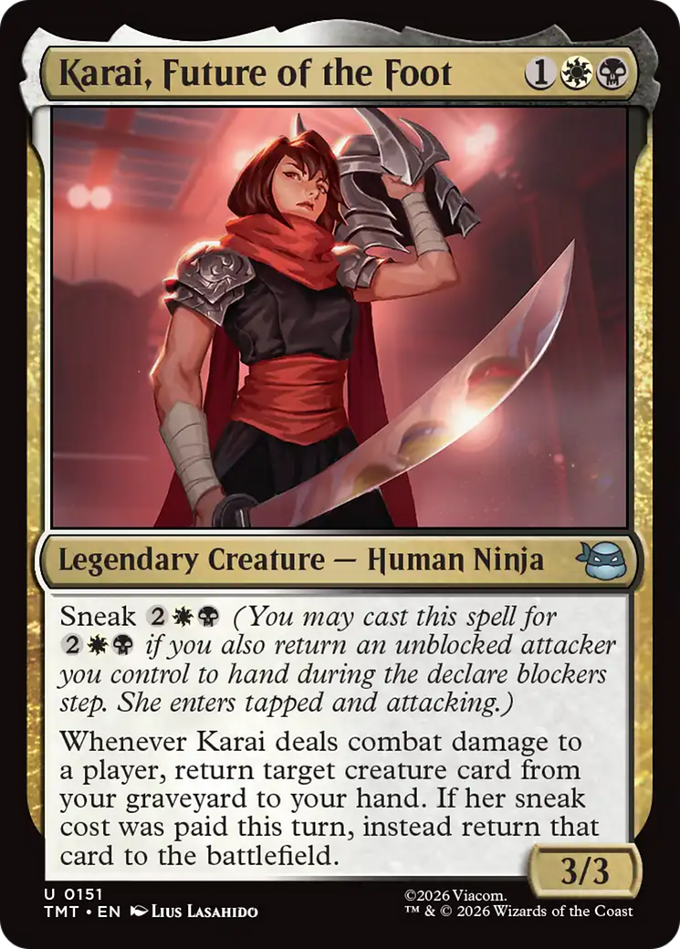 Karai, Future of the Foot (TMT) - Foil