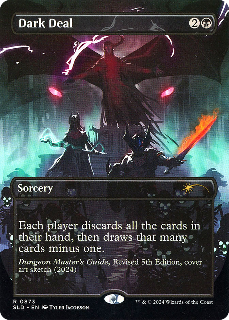 Dark Deal (0873) (Borderless) - Rainbow Foil