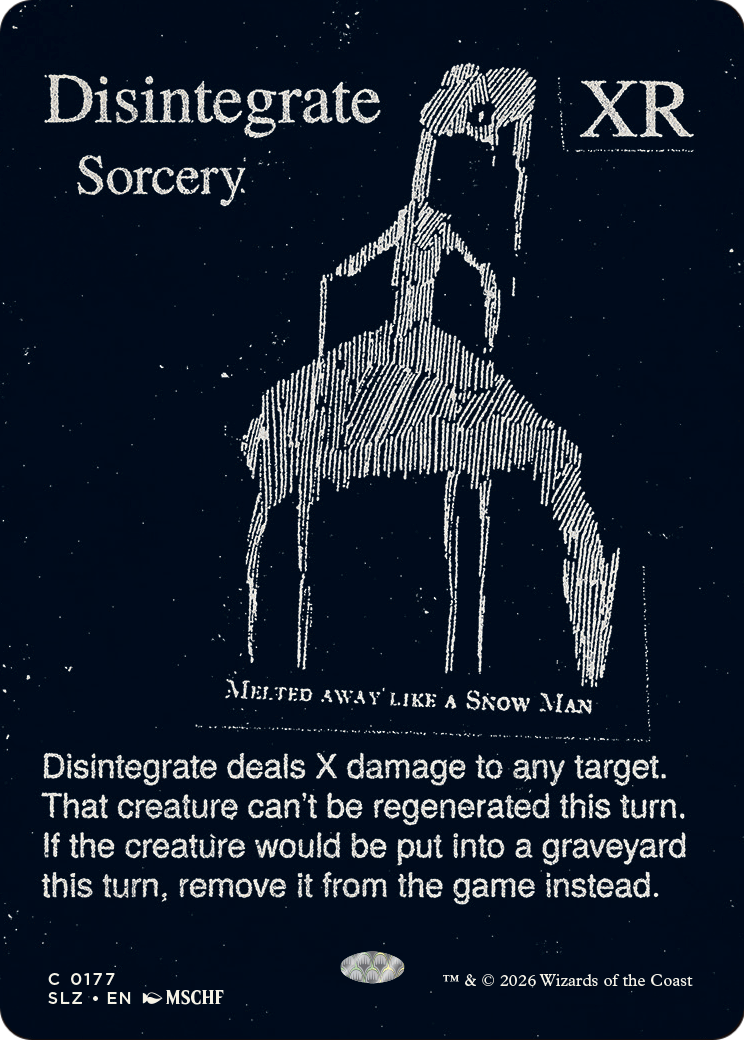 Disintegrate (0177) (Showcase) (SLZ)