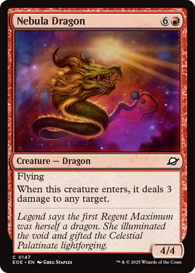 Nebula Dragon - Foil