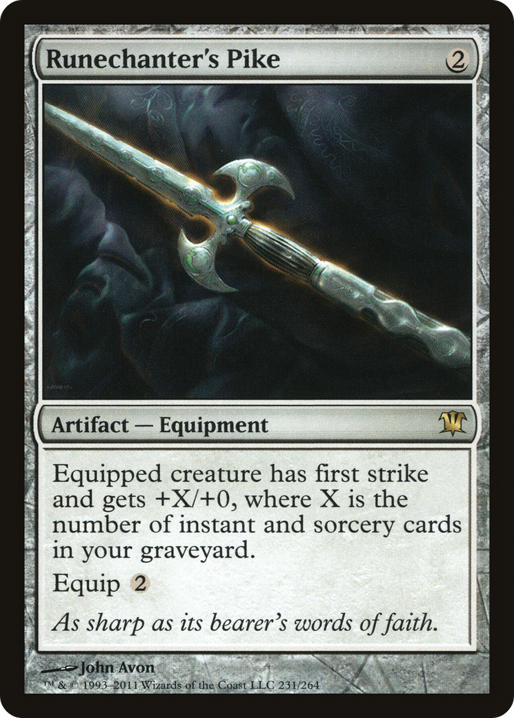 Runechanter's Pike - Foil