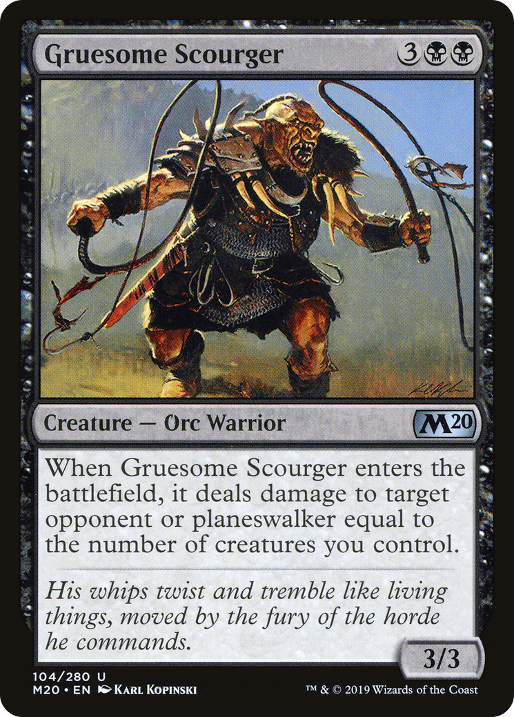 Gruesome Scourger - Foil