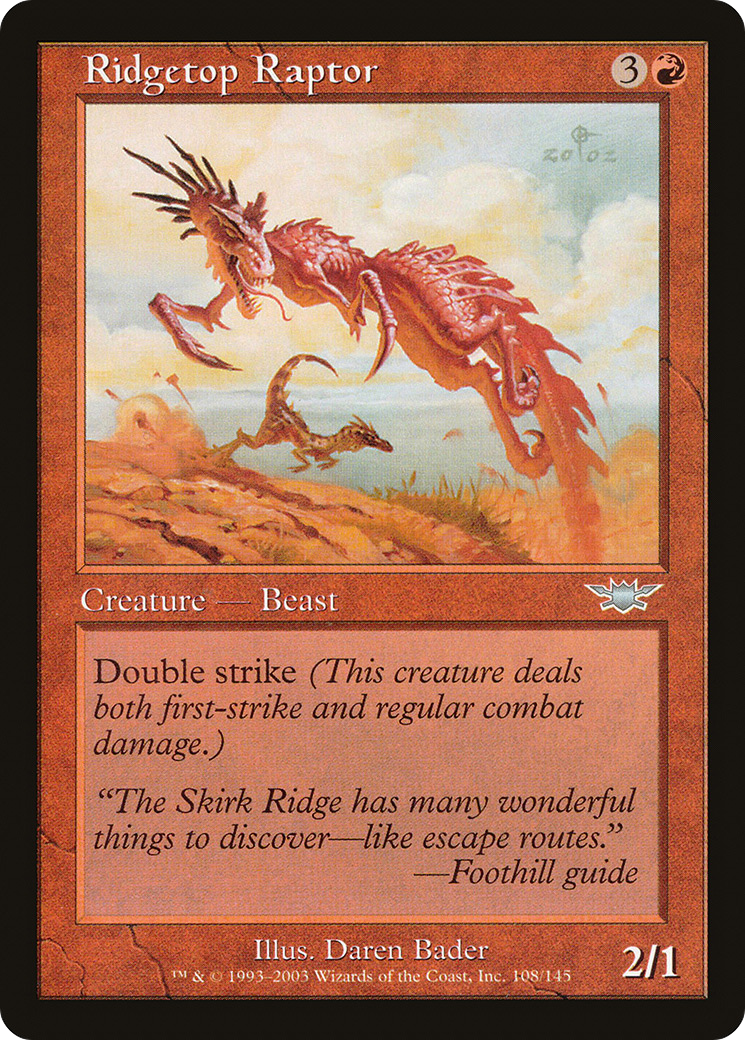 Ridgetop Raptor - Foil
