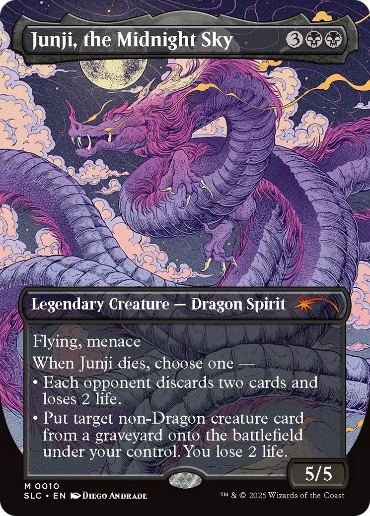 Junji, the Midnight Sky (0010) (Borderless) - Foil slc