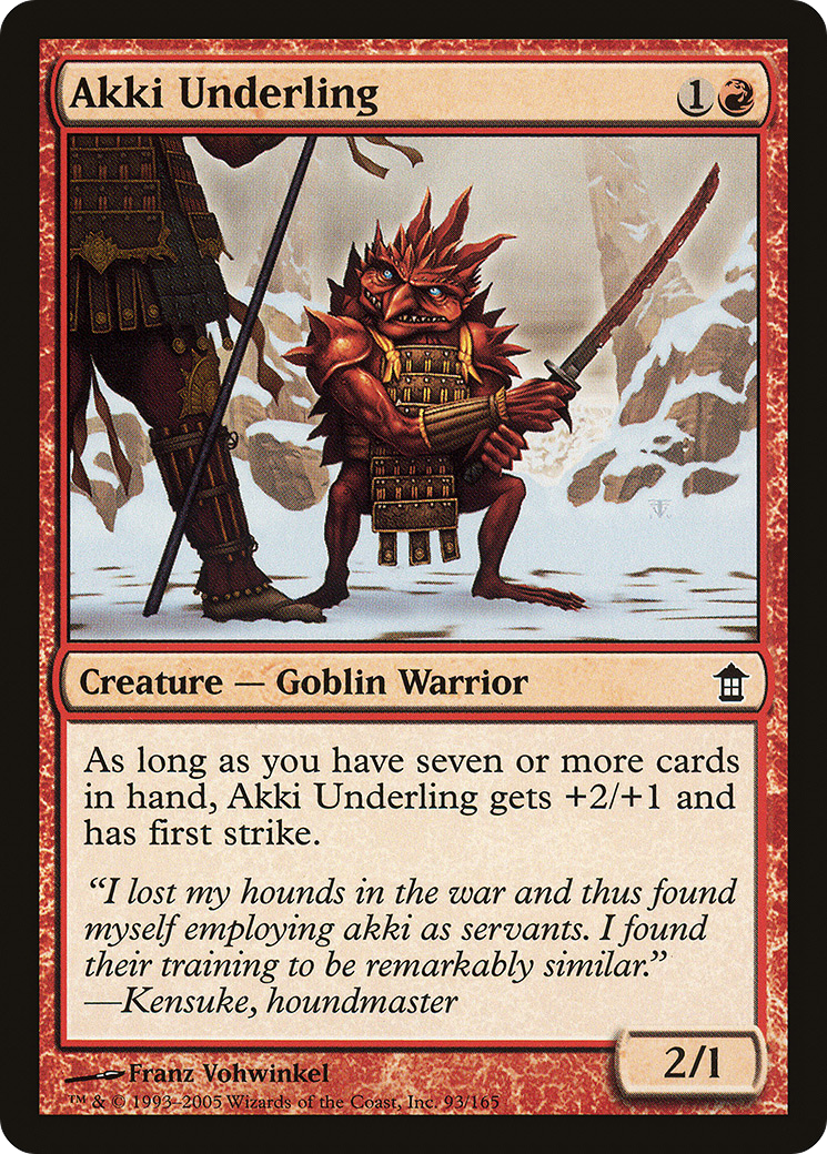 Akki Underling - Foil