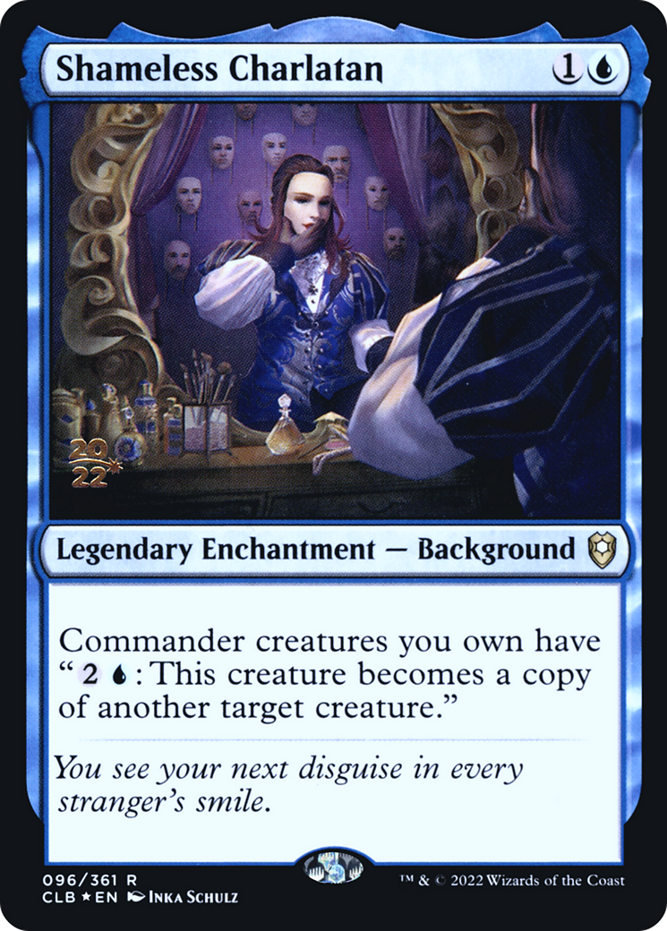 Shameless Charlatan (096) (Prerelease) - Foil