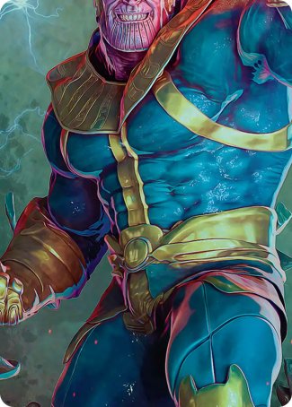 Thanos, the Mad Titan (5/9) Art Card (AMSH)