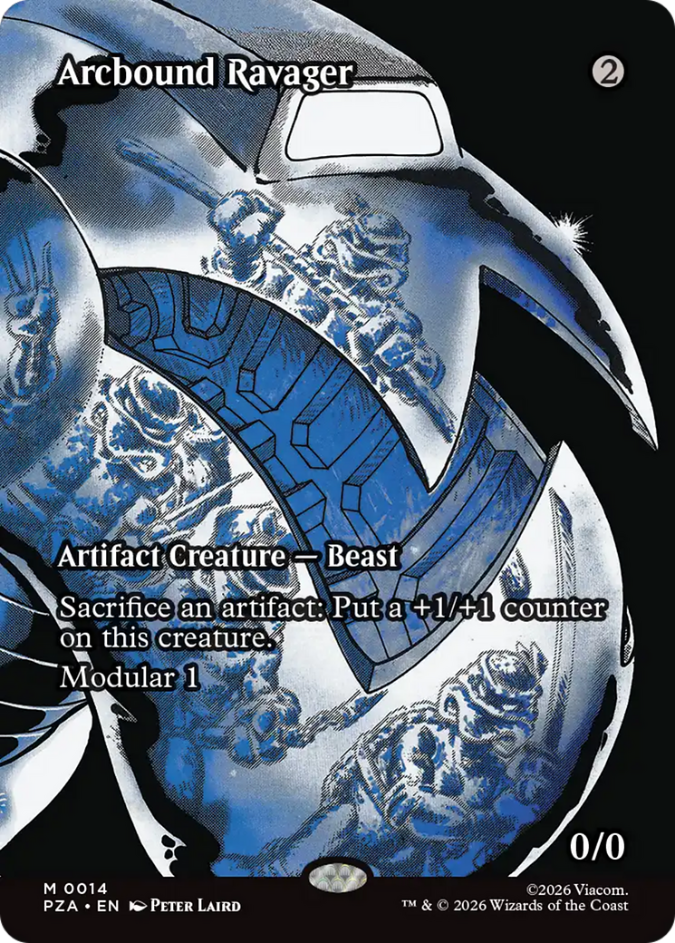 Arcbound Ravager (0014) (Borderless) (PZA)