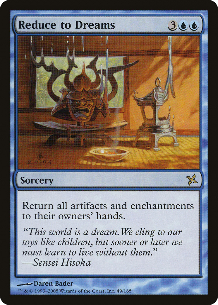 Reduce to Dreams - Foil