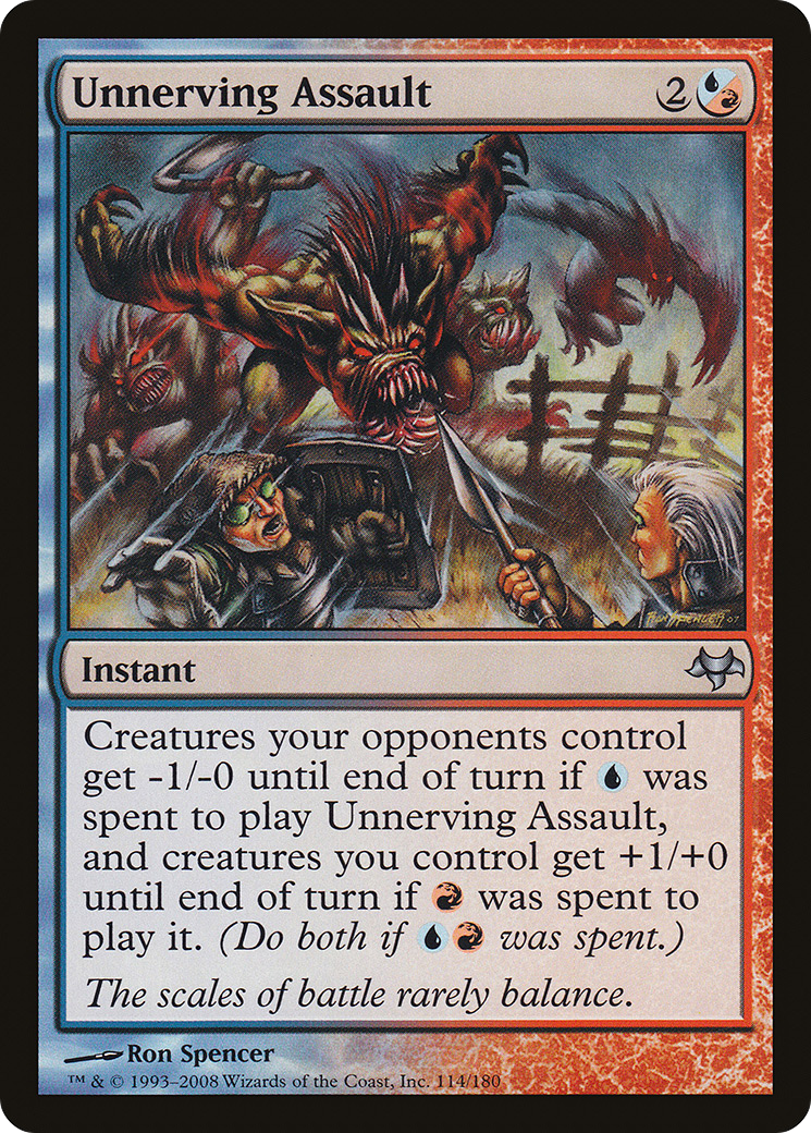 Unnerving Assault - Foil