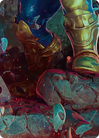 Thanos, the Mad Titan (8/9) Art Card (AMSH)