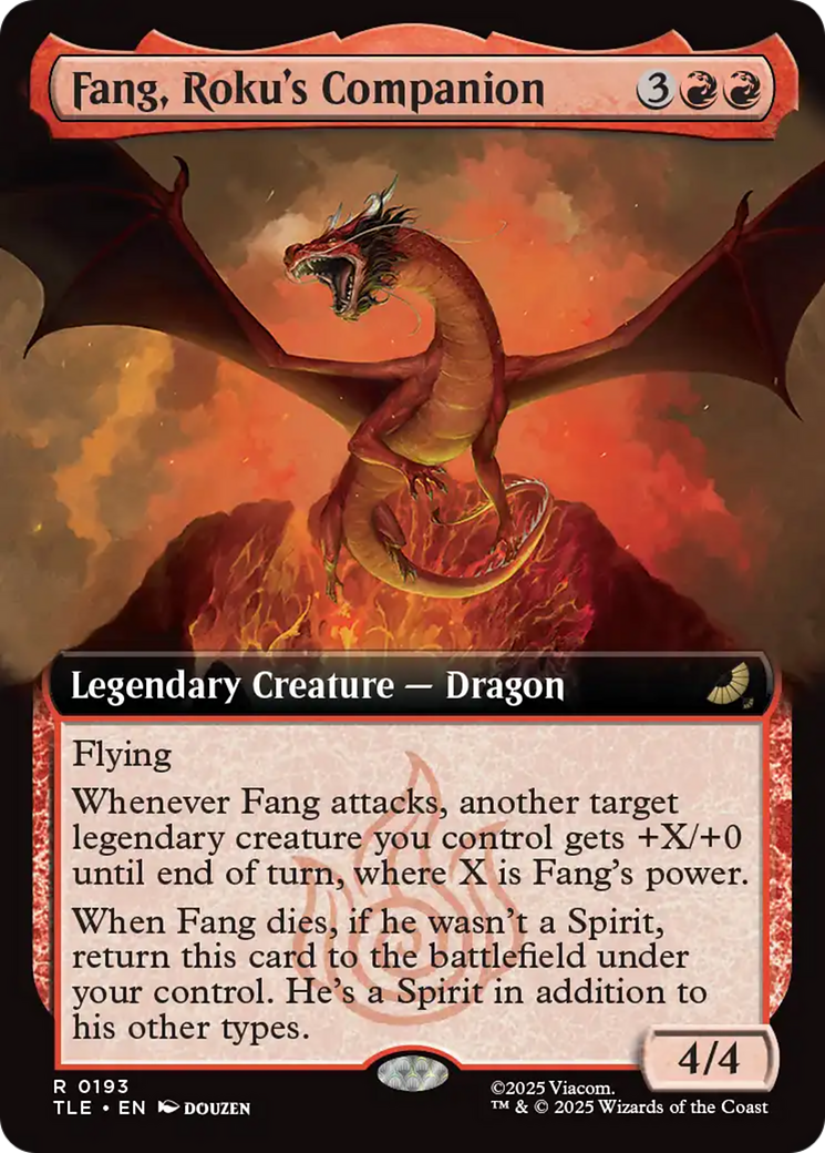 Fang, Roku's Companion (0193) (Extended Art) - Foil tle