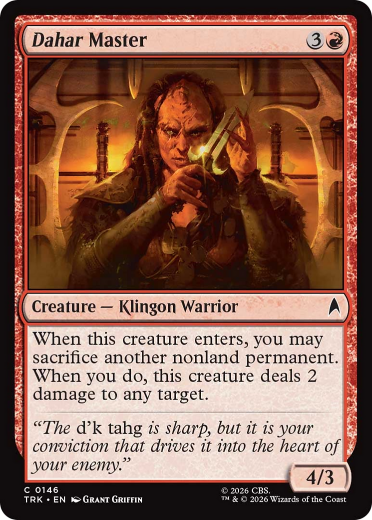 Dahar Master (TRK) - Foil