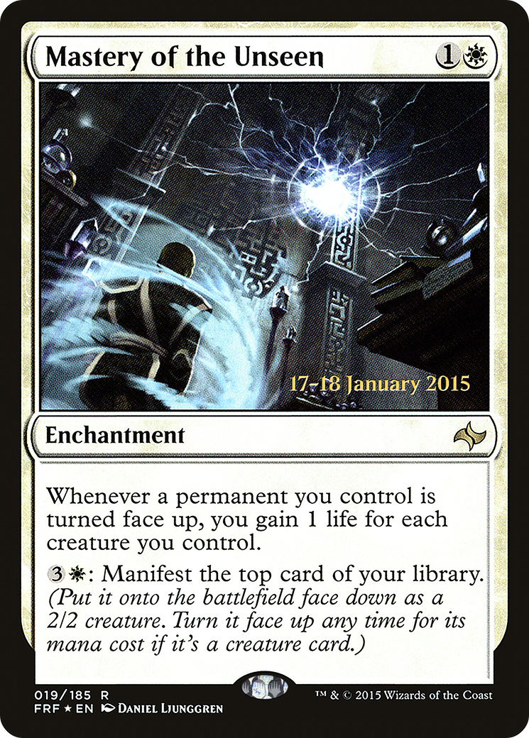 Mastery of the Unseen (019) (Prerelease) - Foil