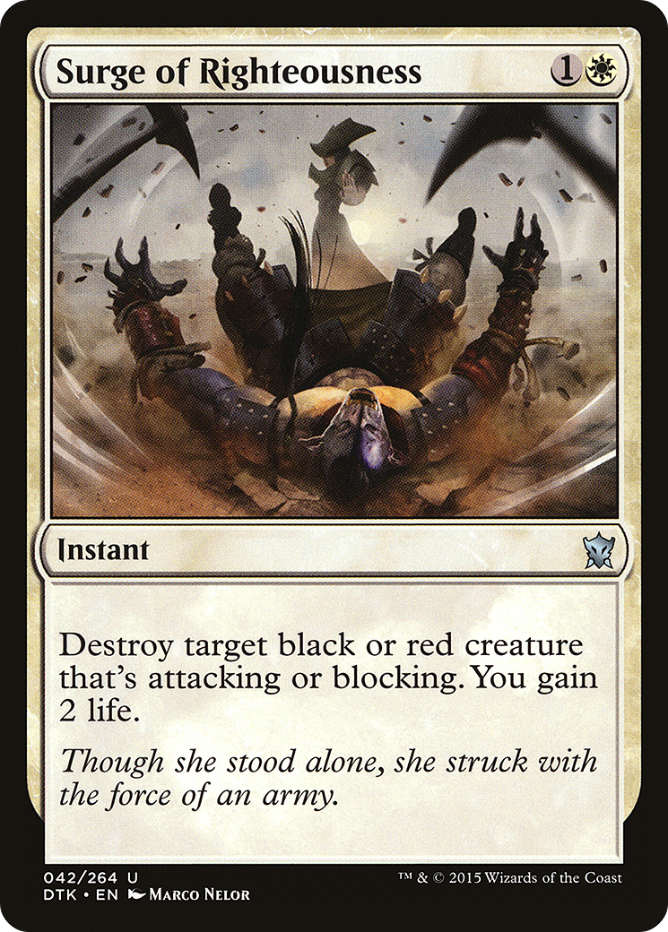Surge of Righteousness - Foil