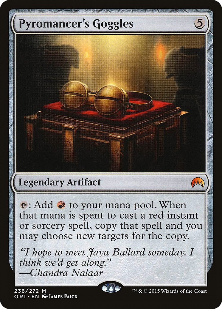 Pyromancer's Goggles - Foil