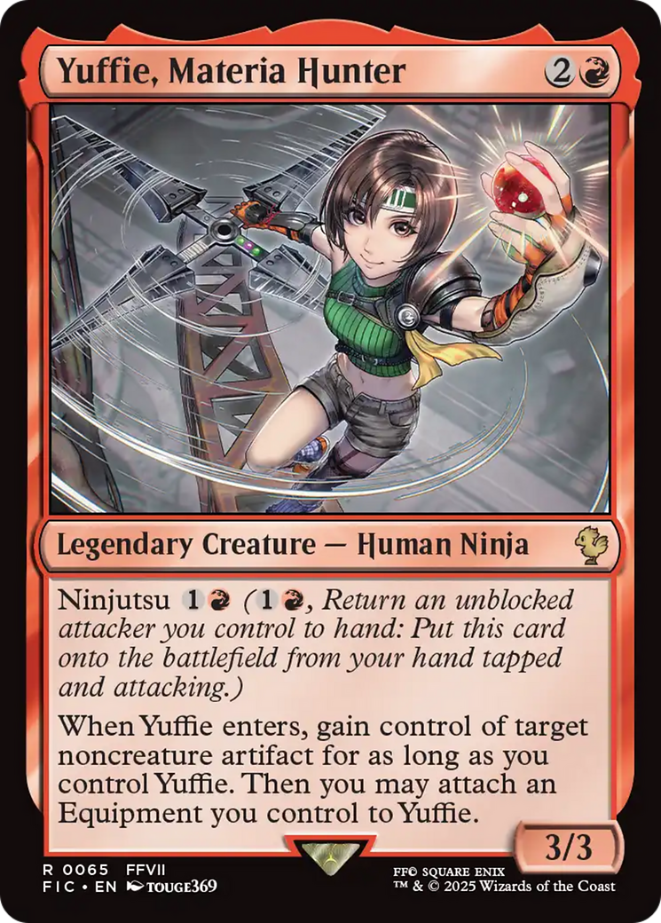 Yuffie, Materia Hunter - Surge Foil