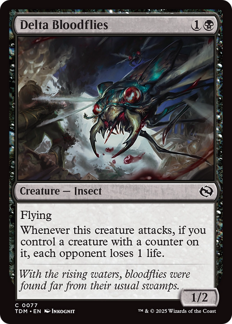 Delta Bloodflies - Foil