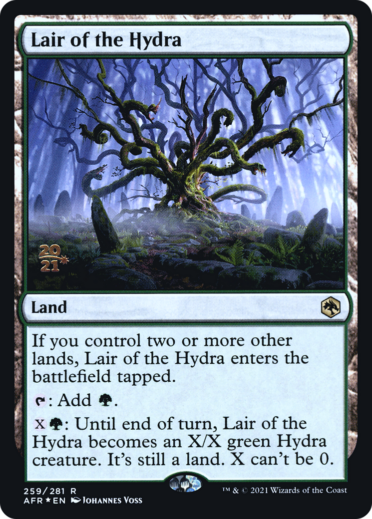 Lair of the Hydra (259) (Prerelease) - Foil