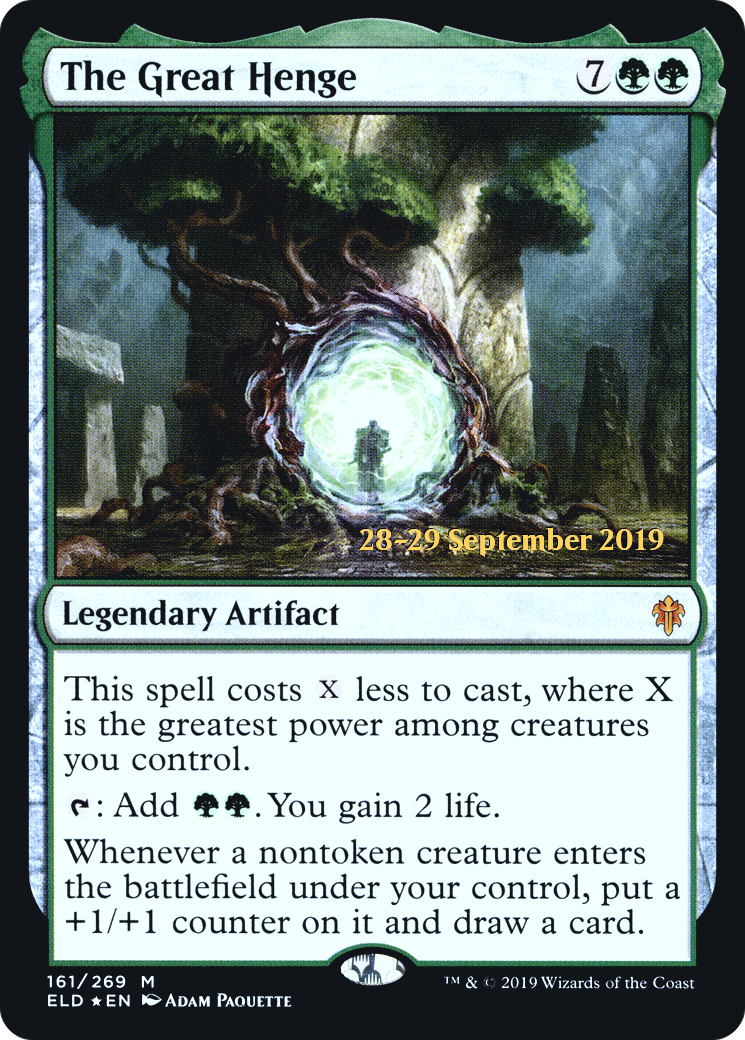 The Great Henge (161) (Prerelease) - Foil