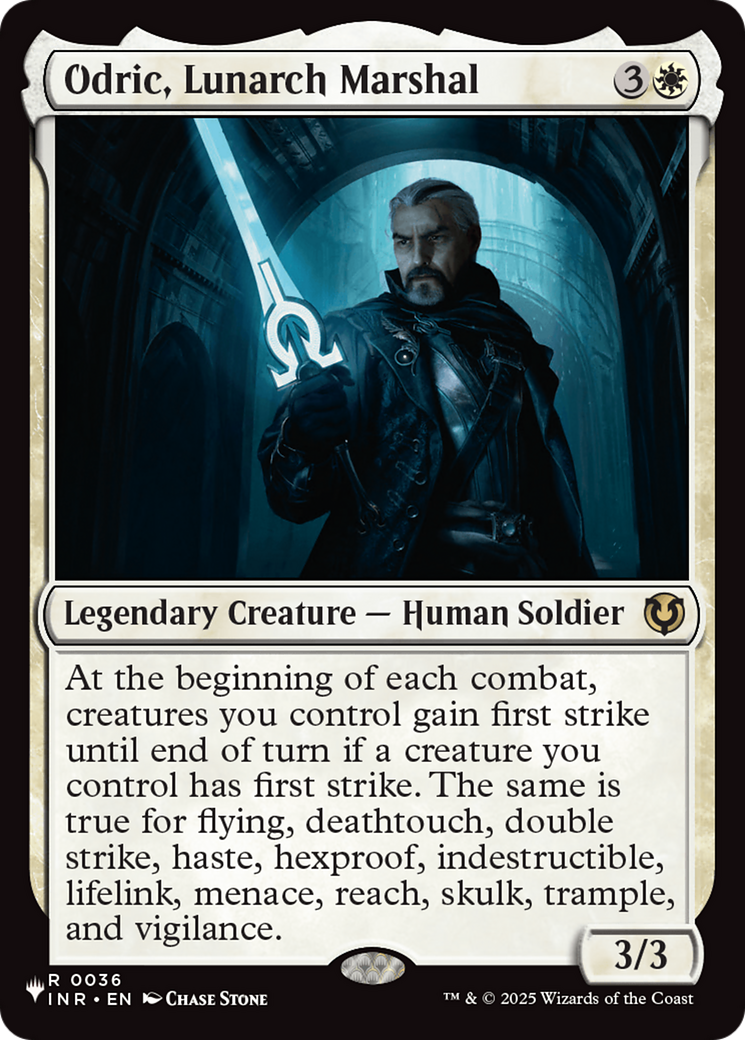 Odric, Lunarch Marshal (INR-36) (PLST)