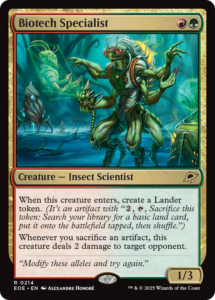 Biotech Specialist - Foil