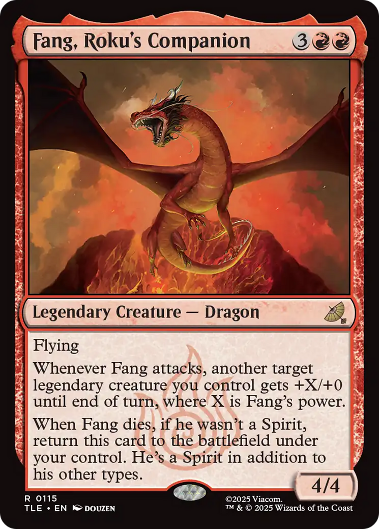 Fang, Roku's Companion tle