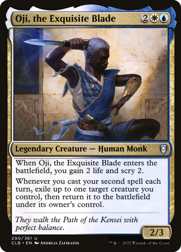 Oji, the Exquisite Blade - Foil